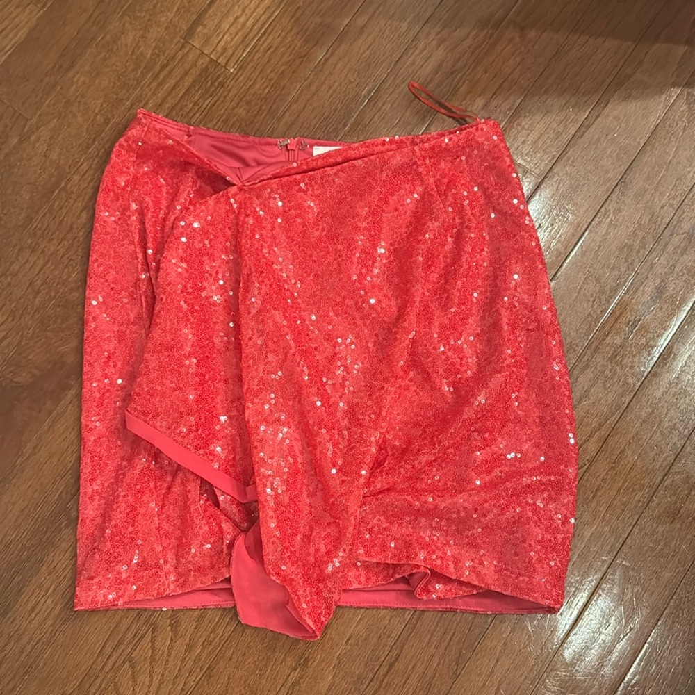 About Us Hot Pink Mini Skirt. M